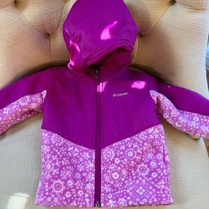 The Columbia® Overlay Hooded Jacket for Babies or Toddlers